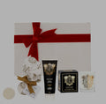 PETIT GIFT: Black Gold Votive candle; Hand Tube 75ml and perfumed wax melt
